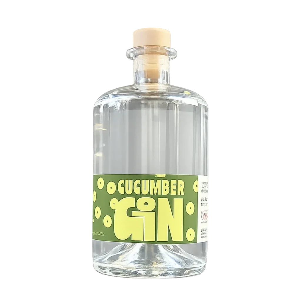 Bottle of Cucumber Gin from The Law Artisan Distillery, Maroochydore
