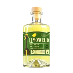 Bottle of Limoncello from The Law Artisan Distillery, Maroochydore