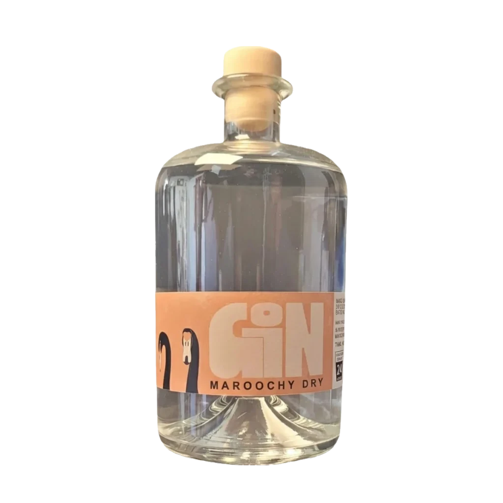 Bottle of Maroochy Dry Gin from The Law Artisan Distillery, Maroochydore