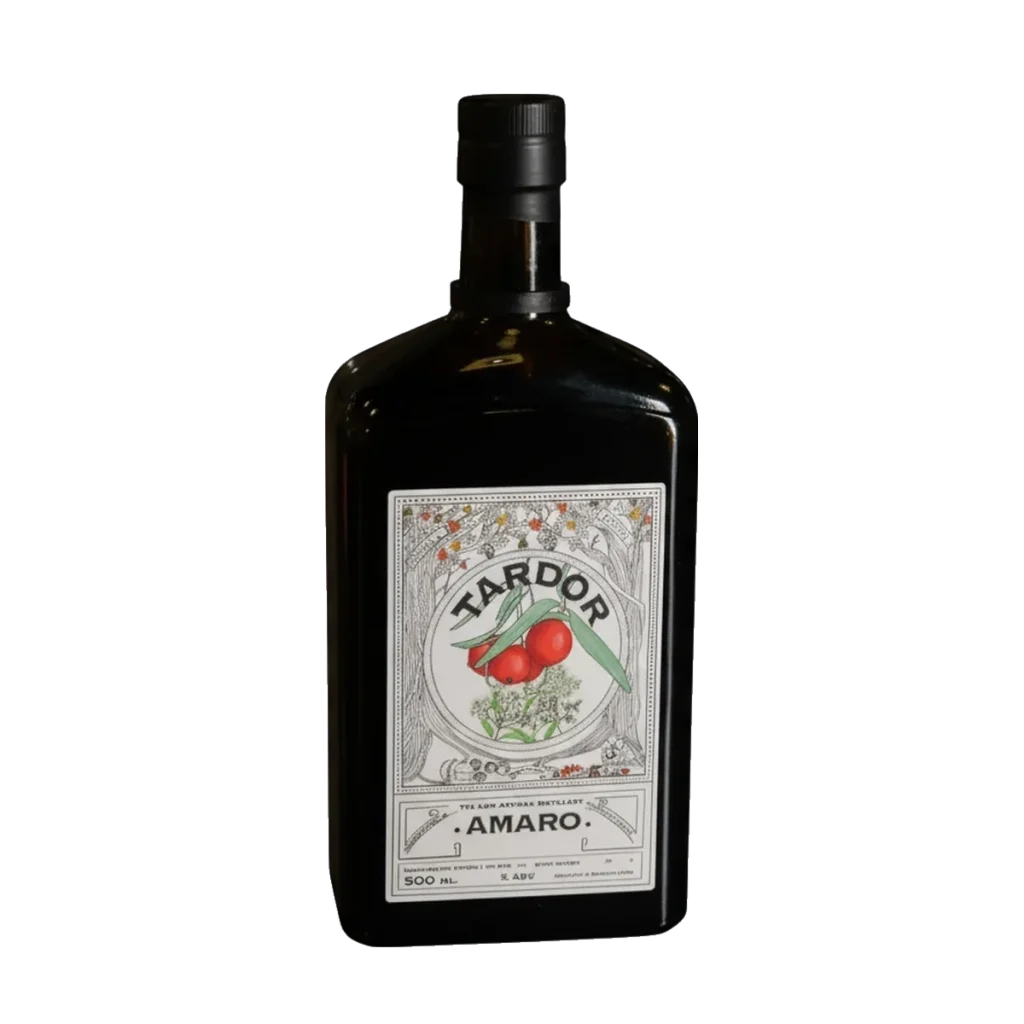Bottle of Tardor Amaro from The Law Artisan Distillery, Maroochydore